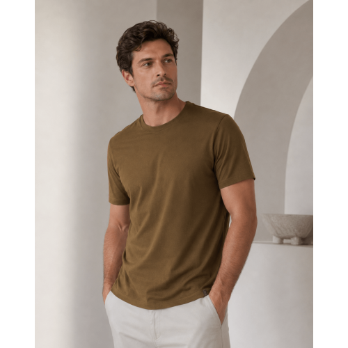 Camiseta Premium Cotton Pima Slim CA01011J | Toque Macio e Caimento Perfeito
