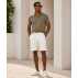 Bermuda Casual Premium White KJ – Estilo, Conforto e Versatilidade