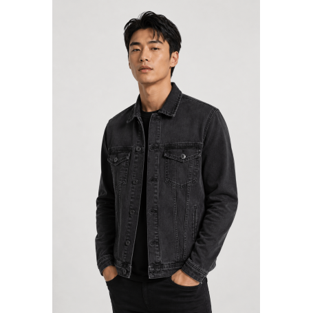 Jaqueta Sarja Black Preto – JQ24102 | KING JOE