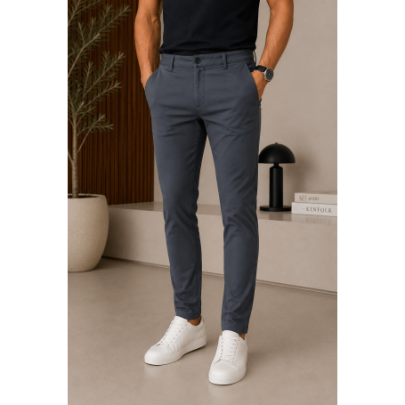 Calça Alfaiataria Viscoflex KJ BLACK | Conforto e Estilo