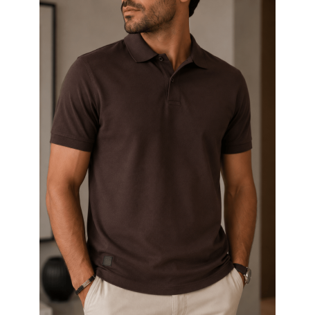 Polo Suedine Premium Egípcio Masculina Conforto e Sofisticação