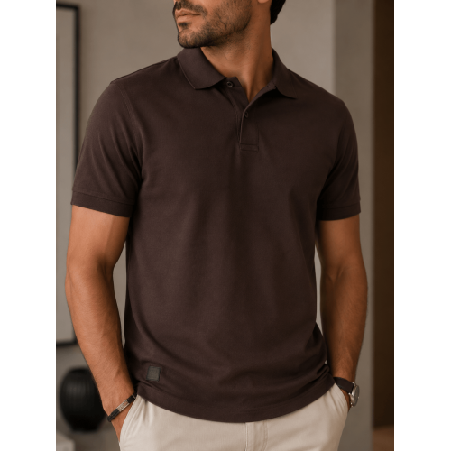 Polo Suedine Premium Egípcio Masculina Conforto e Sofisticação