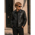 Jaqueta Vegan Leather Biker KJ Black | Estilo e Conforto Jaqueta Vegan Leather Biker KJ Black | Estilo e Conforto