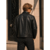 Jaqueta Vegan Leather Biker KJ Black | Estilo e Conforto Jaqueta Vegan Leather Biker KJ Black | Estilo e Conforto