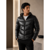 Jaqueta Puffer Nylon Zíper Masculina Premium
