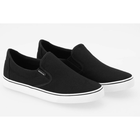 Tênis OGOCHI Yatch Lona Preto 43 | Leveza e Estilo Casual Masculino