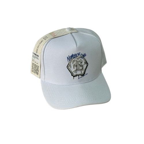 Boné Snapback BLCK Number One com Contra Aba Azul | Estilo Streetwear com Personalidade