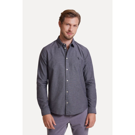 Camisa Oxford Masculina Reserva – Estilo Casual | GS Exclusive