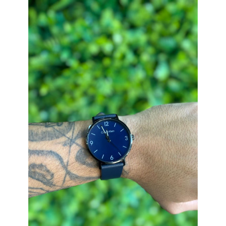 Relógio Calvin Klein AZ com Pulseira de Couro | Sofisticação Atemporal | GS Exclusive
