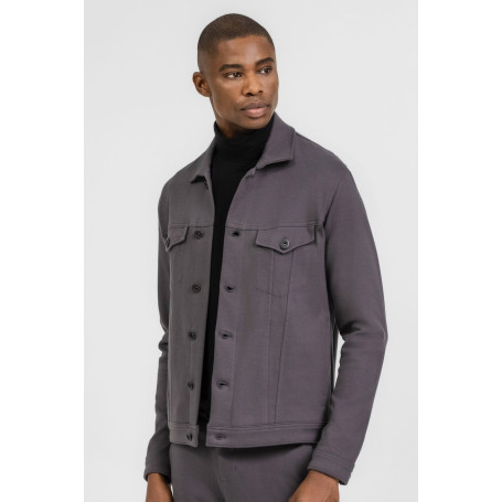 Jaqueta Malha Comfort KJ Black – Estilo e Conforto