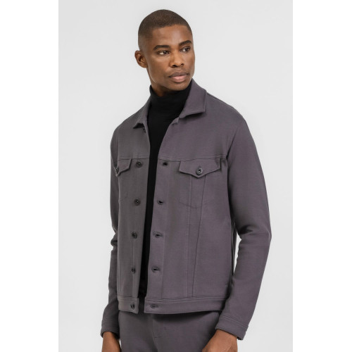 Jaqueta Malha Comfort KJ Black – Estilo e Conforto Jaqueta Malha Comfort KJ Black – Estilo e Conforto