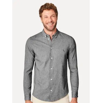 Camisa Oxford Masculina Reserva – Estilo Casual | GS Exclusive