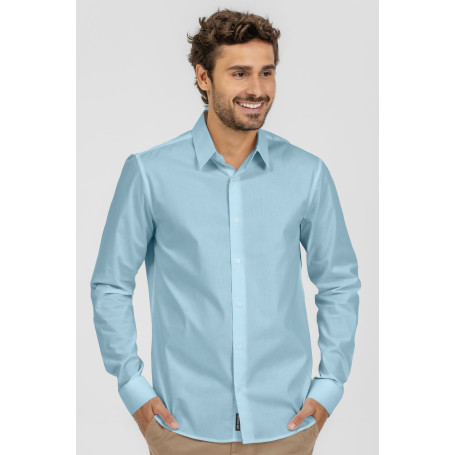 Camisa Social King Joe com Elastano ML | Conforto e Elegância Masculina