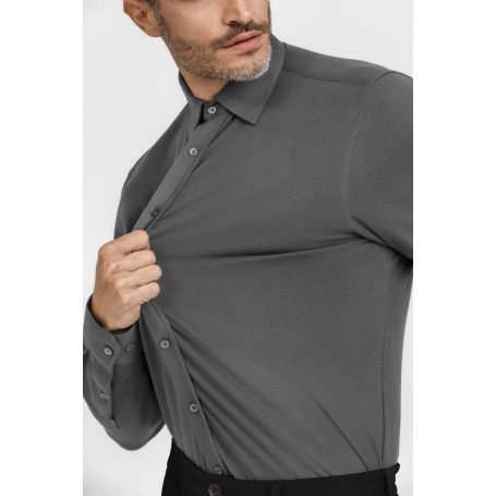 Camisa Office Poliamida Ultra Flex CS01006J | Não Amassa e Máximo Conforto