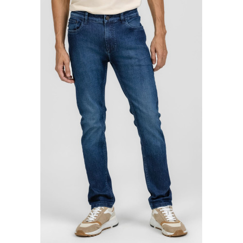 Calça Jeans Blue Black Sof Slim King Joe – Estilo Moderno e Caimento Perfeito