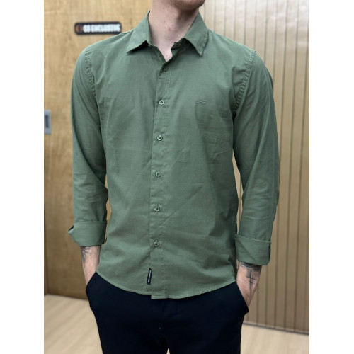 Camisa Casual King Joe ML Masculina Original