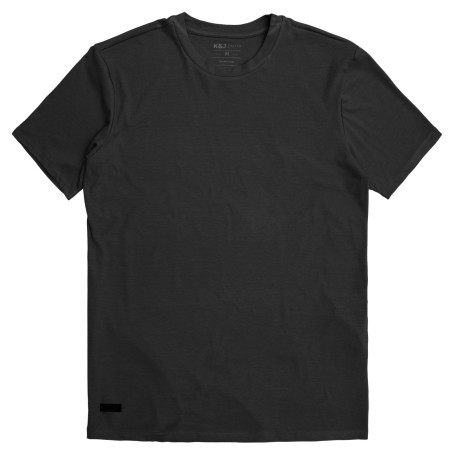 Camiseta Premium Viscose KJ BLACK – Maciez, Caimento e Estilo