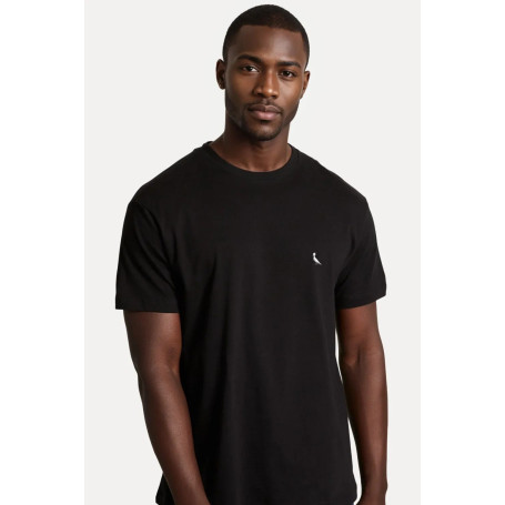 Camiseta Reserva Básica Masculina com Logo Silkado Pica-Pau