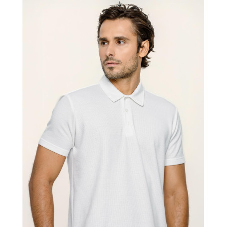 Polo Masculina King Joe em Malha Tricot – Estilo e Conforto