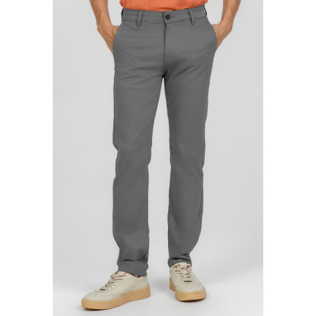 Calça King Joe Melange Twill – Estilo, Conforto e Sofisticação