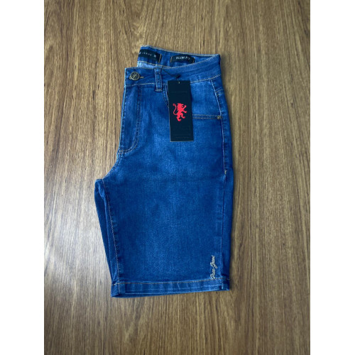Bermuda Jeans Paco Lisa Escura – Estilo Clássico e Versátil