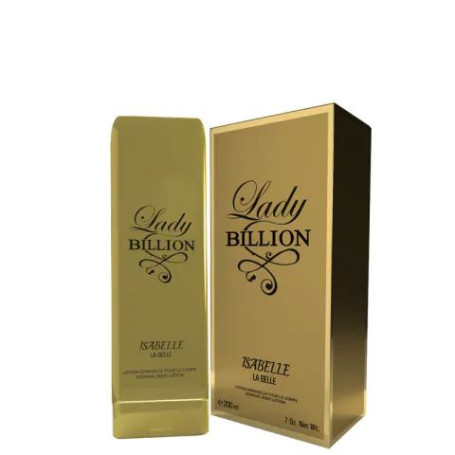Creme Lady Billion 200ml – Hidratação Luxuosa com Perfume Marcante