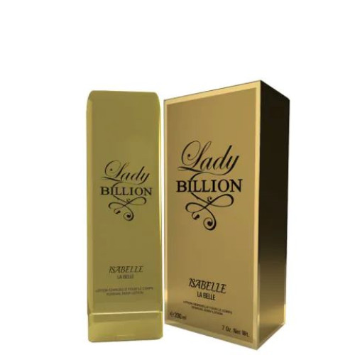 Creme Lady Billion 200ml – Hidratação Luxuosa com Perfume Marcante