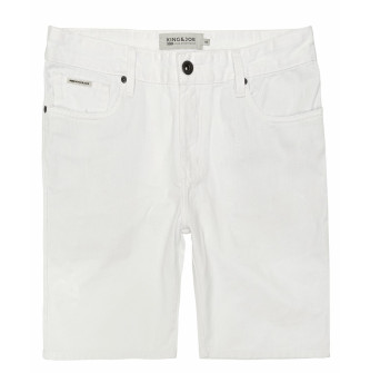 Bermuda Casual Premium White KJ – Estilo, Conforto e Versatilidade