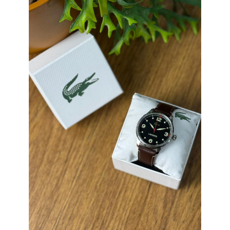 Relógio Lacoste Quartzo com Pulseira Marrom | Original com NF