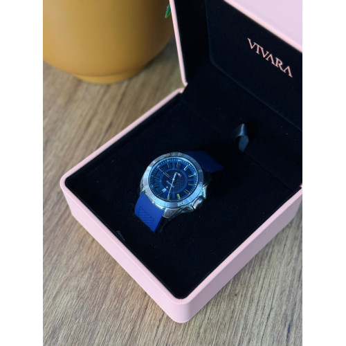 Relógio Tommy com Pulseira de Borracha Azul | Original com NF