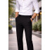 Calça Alfaiataria Cetim Flex KJ Black Elegância Moderna