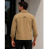 Jaqueta K&J Black Malha Ponto Trucker Masculina Moderna