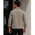 Jaqueta K&J Black Malha Ponto Trucker Masculina Moderna