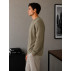 Suéter King&Joe Tricot Casual Estilo Moderno