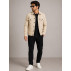 Jaqueta K&J Black Malha Ponto Trucker Masculina Moderna