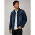 Jaqueta Jeans Trucker Vintage Masculina de Alta Qualidade