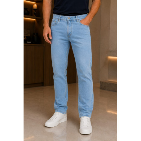 King&Joe FlexDenim Dark Blue Skinny com Ajuste Perfeito