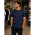 Camiseta Slim Fit KJ Black em Cotton Flex – Visual Sofisticado Camiseta Slim Fit KJ Black em Cotton Flex – Visual Sofisticado