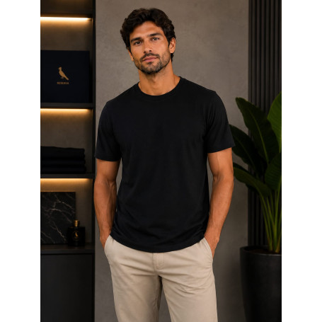 Camiseta KJblack Premium Cotton Flex 30 Masculina – Conforto e Estilo