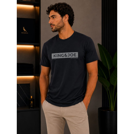 Camiseta King&Joe Premium Cotton Flex 30 Estampada Masculina