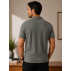 Polo King&Joe Malha Tricot Gola V Masculina Elegante e Confortável Polo King&Joe Malha Tricot Gola V Masculina Elegante e Confortável