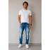 Calça Jeans Skinny Jogador Masculina Moderna e Estilosa