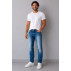 Calça Jeans Skinny Jogador Masculina Moderna e Estilosa