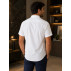Camisa Casual Cotton Linen MC King Joe Masculina Premium