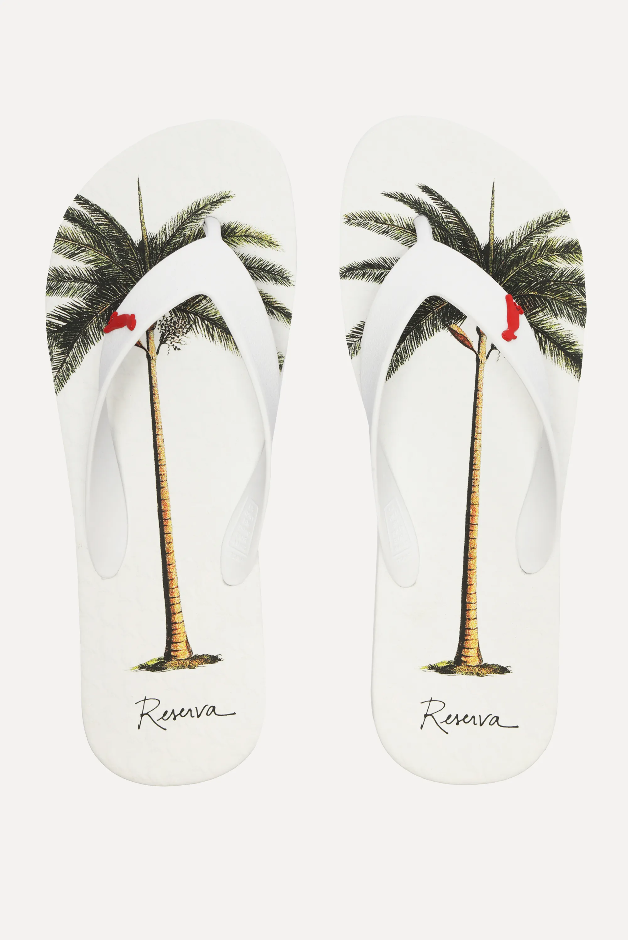 Chinelo Reserva Palmeira Branco – Conforto e Estilo Casual